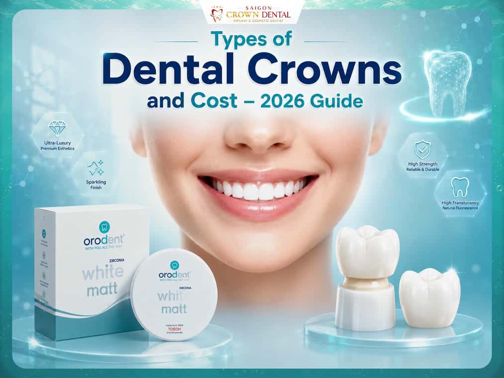 Types of dental crown