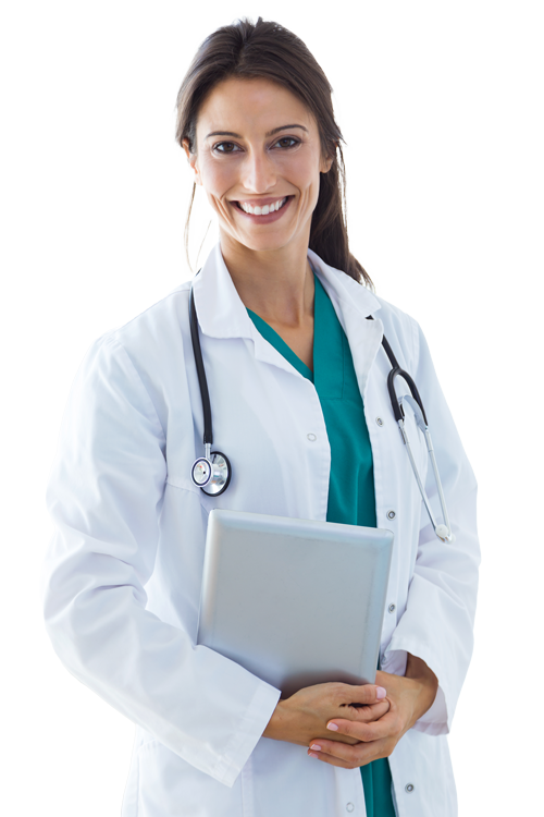 beautiful-young-female-doctor-looking-camera-office