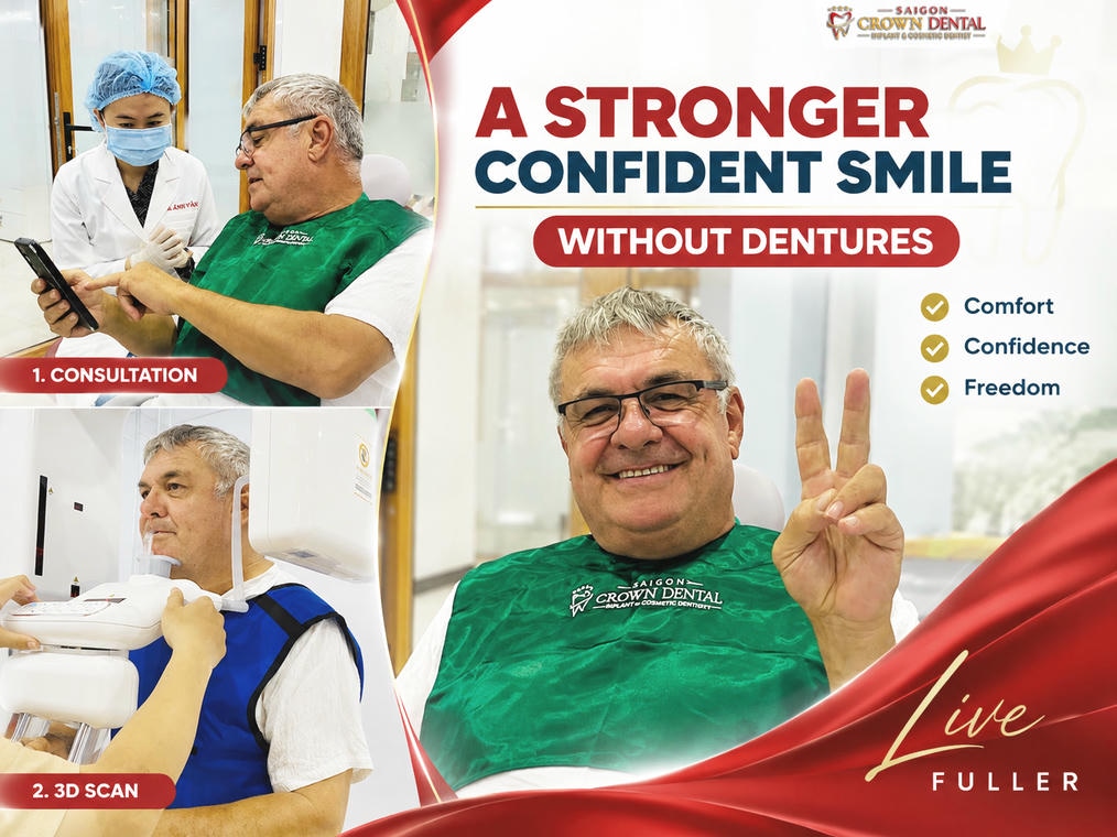Personalized, expert dental bridge care at Saigon Crown Dental