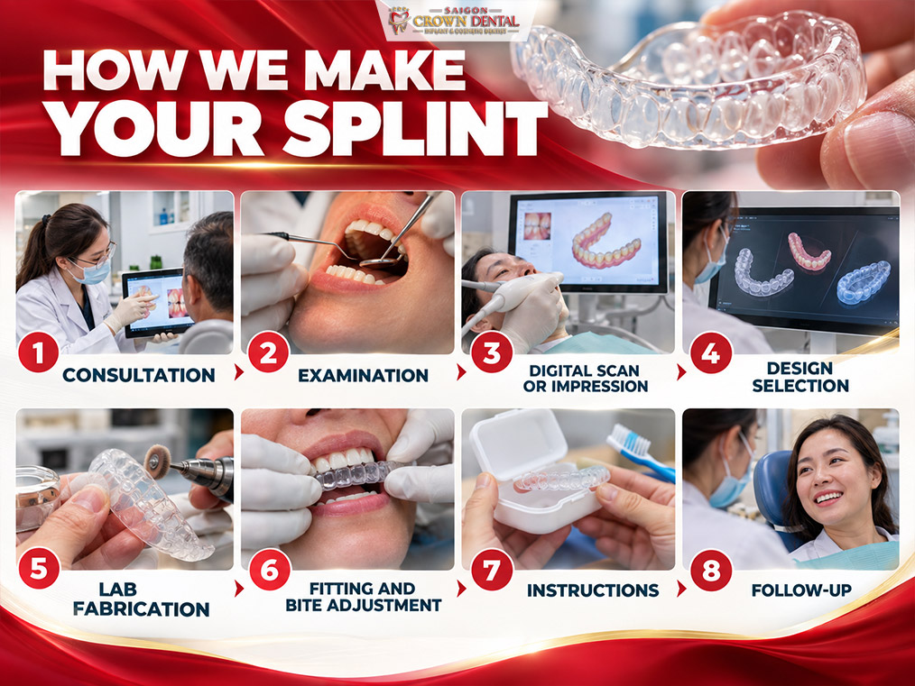 splint fabrication steps
