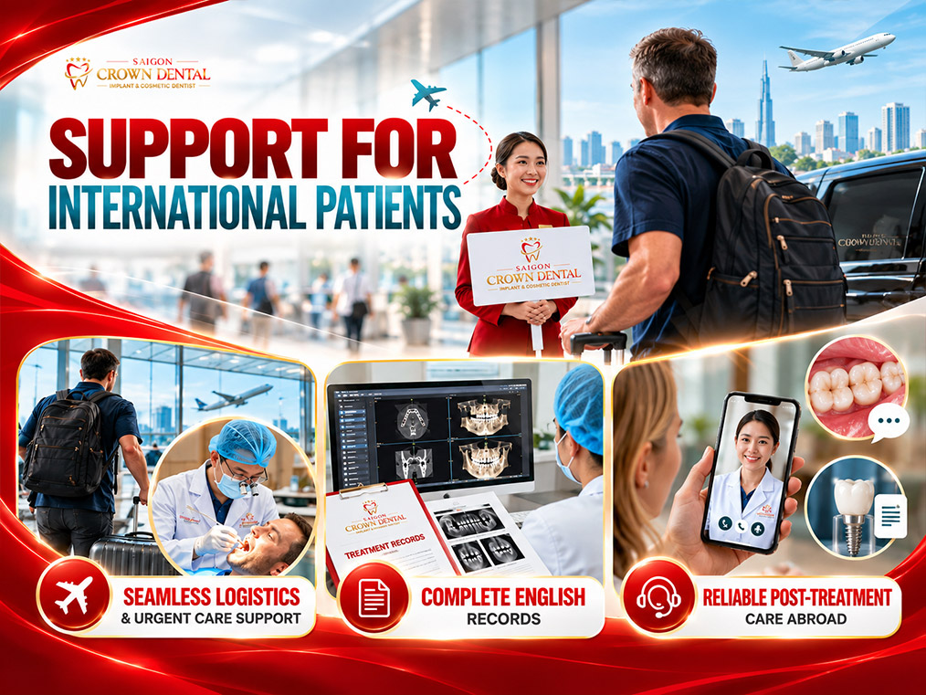 support for international patients