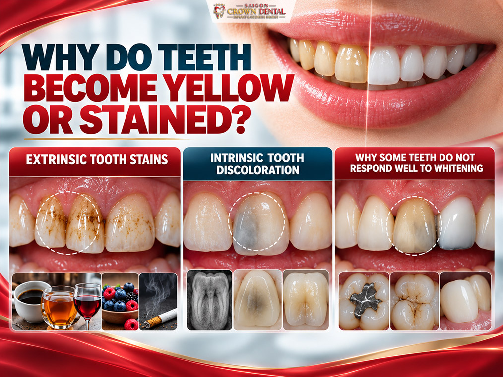 Teeth Yellow Stained