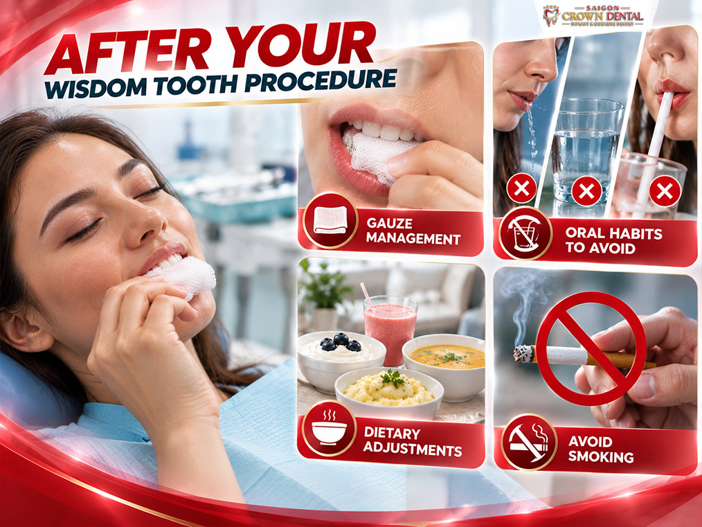 After Surgery Wisdom Tooth