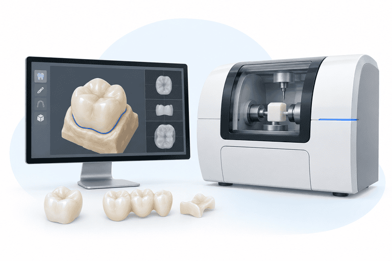 Thiết kế phục hình CAD/CAM