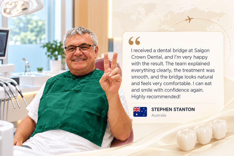 Dental Tourism Vietnam patient review 1