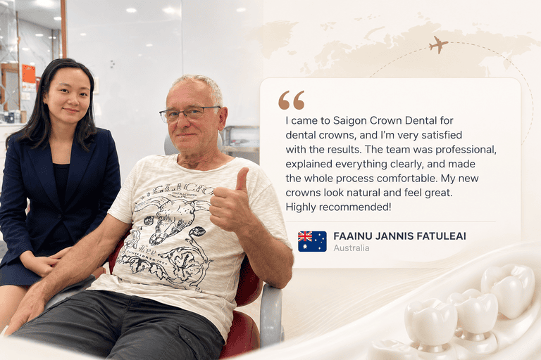 Dental Tourism Vietnam patient review 3