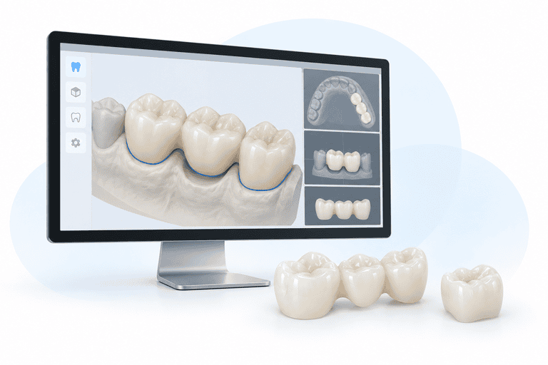 Thiết kế mão & cầu răng kỹ thuật số