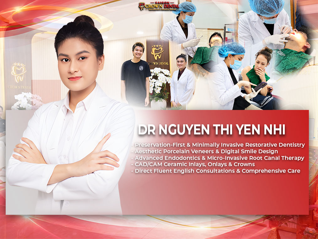 Bác sĩ Nguyễn Thị Yến Nhi tại Saigon Crown Dental