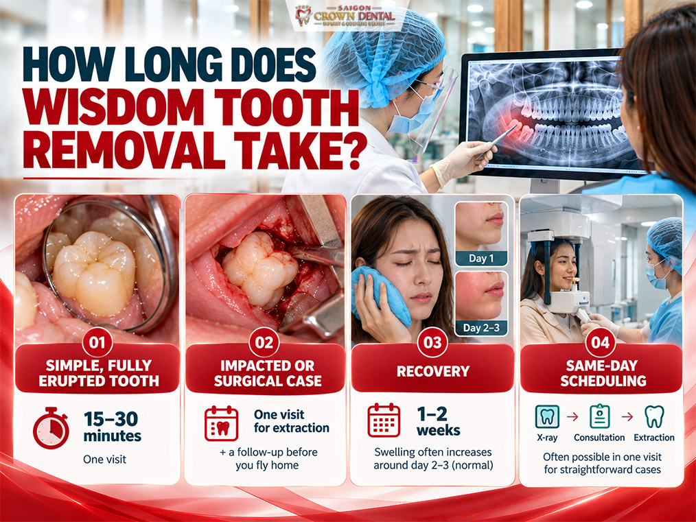 Nhổ răng khôn mất bao lâu