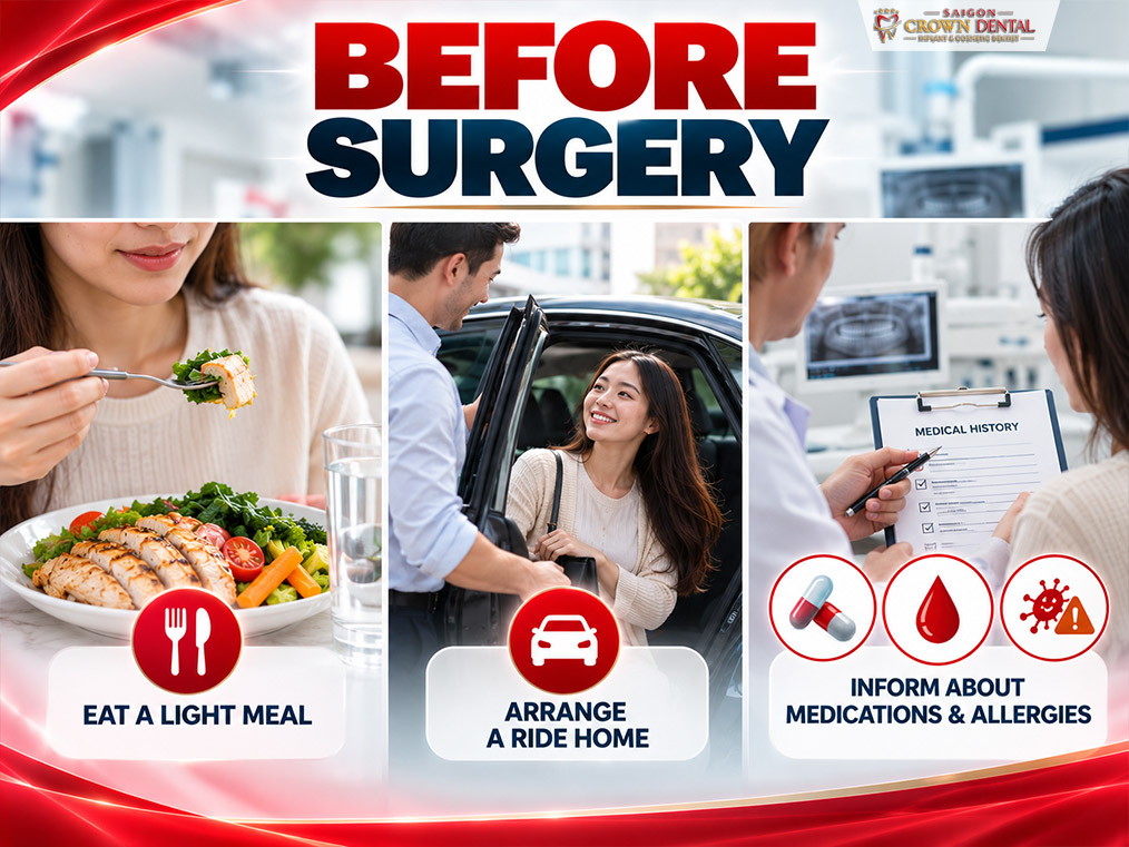 Chuẩn bị nhổ răng khôn