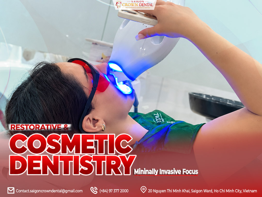 In-Office LED Teeth Whitening at District 1 Dental Clinic