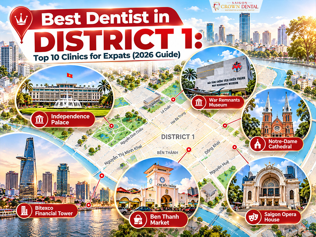 Top 10 Dental Clinics Near Ben Thanh Market District 1